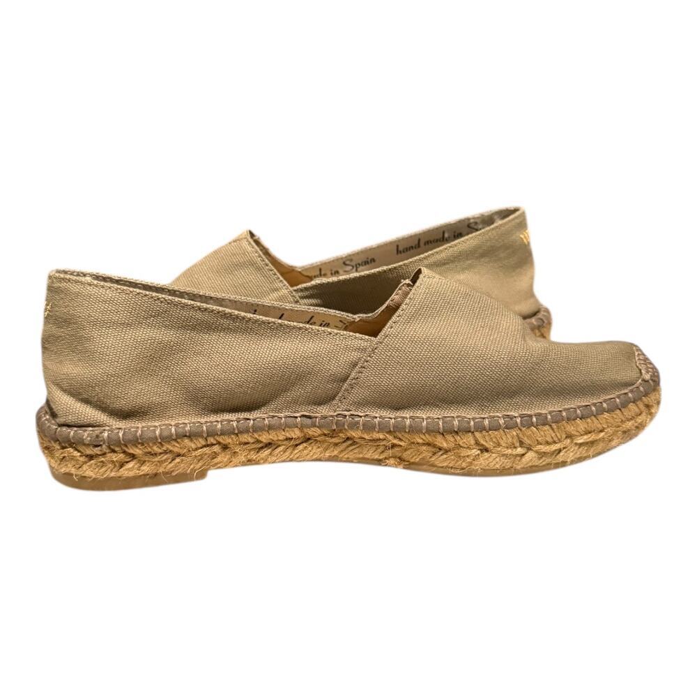 Viscata Barceloneta Women’s Canvas Espadrilles Size 6.5 Beige Casual Lifestyle - Picture 8 of 9